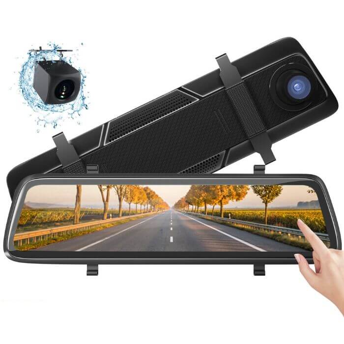 Dash Camera for Car Rear Vision Mirror Cam The Organised Auto