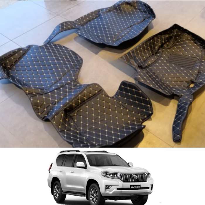 CarLux™ Custom Made Car Floor Mats for Toyota LandCruiser Prado 2010-2022