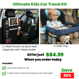 Adventure-Ready Kids Car Organiser Set