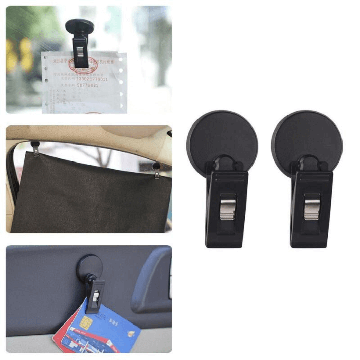 Universal Removable Window Mount Suction Clips