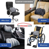 Car Seat Headrest & Car Lumbar Support Pillow- 50% Off