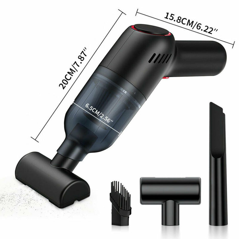 VCleaner™ Mini Cordless Car Vacuum Cleaner – Strong Suction & Portable ...