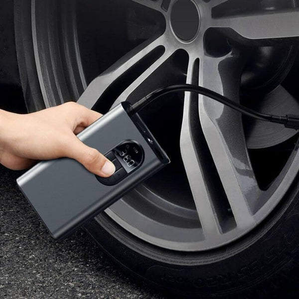 LED Tyre Inflator Portable Air Compressor
