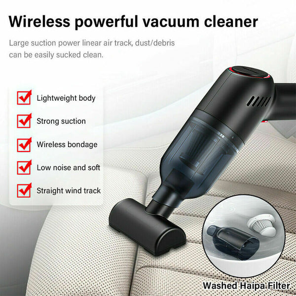 VCleaner™ Mini Strong Suction Cordless Car Vacuum Cleaner