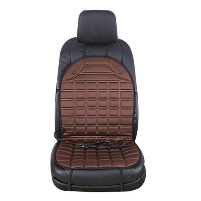 Luxury Heated Car Seat Cushion Heater Aftermarket Universal Fit 12V Cold  Winter