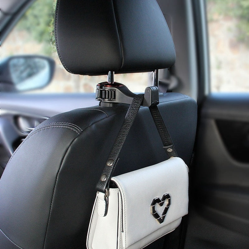 Adjustable Car Headrest Hooks