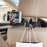 Adjustable Car Headrest Hooks