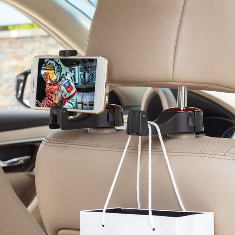 Adjustable Car Headrest Hooks