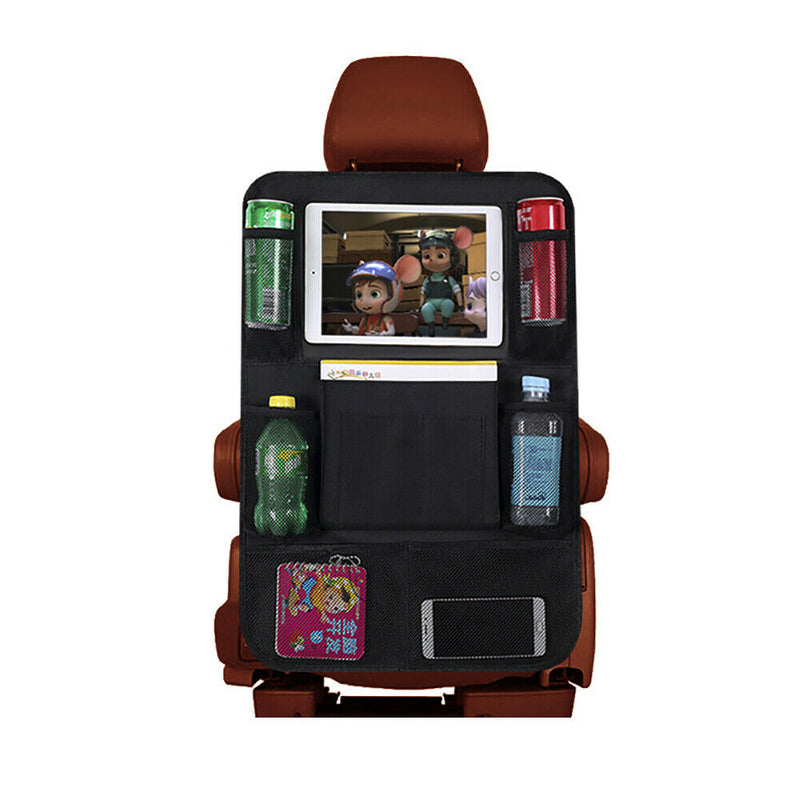 Multi Pocket Car Back Seat Organiser with Tablet Holder