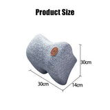 Memory Foam Car Seat Neck Headrest and Lumbar Cushion Support