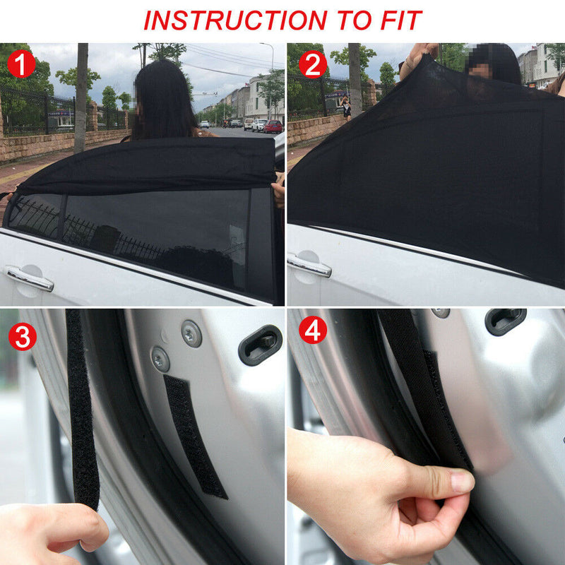 ReCar™ Rear Car Sun Shades To Protect Your Kids and Pets From The Sun