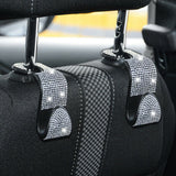 VIP™  2 x Bling Car Seat Back Hanger Hooks for Handbags and Groceries